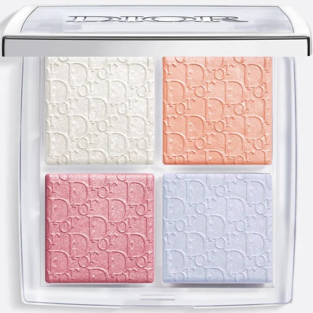 Dior Highlighter Palette - White, Peach, Pink, Lavender